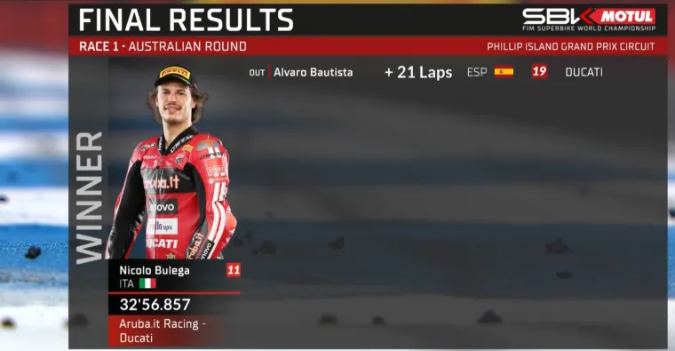 Bulega pobjednik prve dramatične utrke u Superbikeu: Talijani ispisali povijest