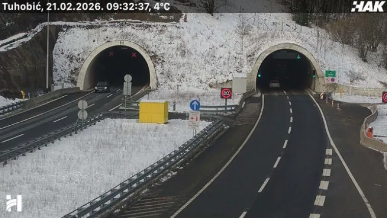 Autocesta zatvorena za dio vozila, udari bure i do 150 km/h: Popaljeni žuti meteoalarmi