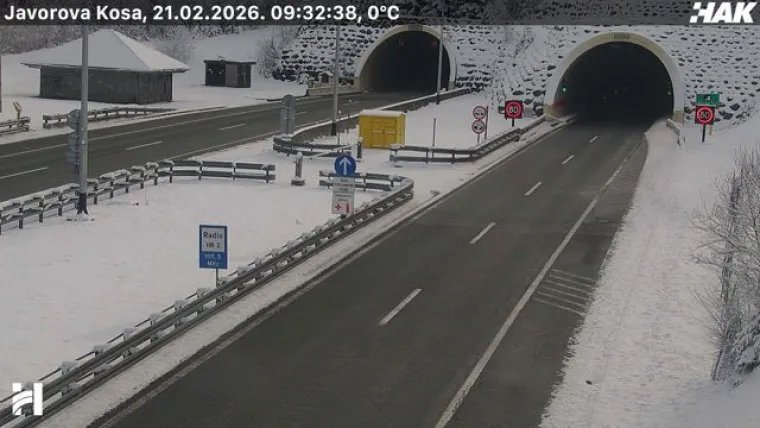 Autocesta zatvorena za dio vozila, udari bure i do 150 km/h: Popaljeni žuti meteoalarmi