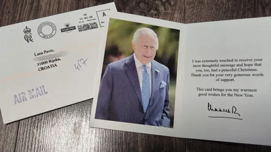 Učenici iz Rijeke poslali čestitku kralju Charlesu, upravo im je stigao odgovor iz Buckinghamske palače