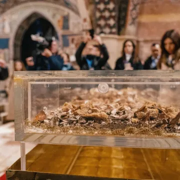 Relikvije svetog Franje Asi&scaron;kog prvi put javno izložili! Želi ga vidjeti skoro pola milijuna ljudi