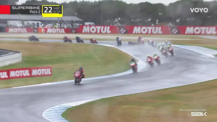 Talijanski vozač izletio sa staze u drugoj utrci Superbike Svjetskog prvenstva