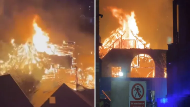 Golema buktinja zahvatila crkvu u noći, ljudima naredili: 'Ne otvarajte prozore i vrata'