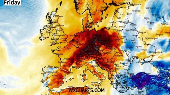 Severe Weather najavio snažnu toplinsku kupolu: 'Pro&scaron;irit će se srcem Europe, a onda slom!'