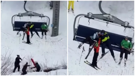 Jezive snimke s Jahorine: Djevojčica (9) visi sa sedežnice, vri&scaron;ti kako ne može vi&scaron;e, zatim pada...