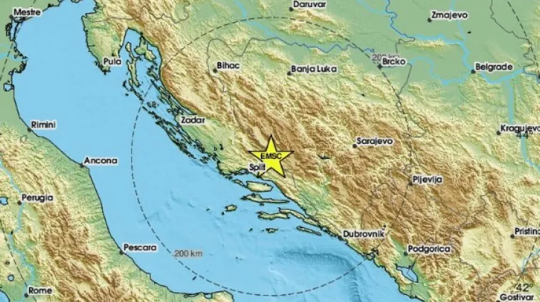 Dva jaka potresla napravila paniku u Dalmaciji i Hercegovini: '&Scaron;ta je ovo ljudi moji?!'
