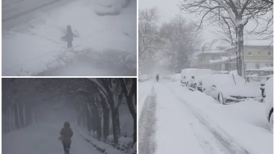 Pogledajte posljedice masivne snježne oluje, meteorolozi fascinirani: 'Snaga i ljepota!'