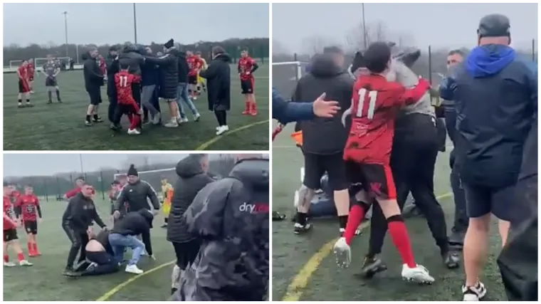 Kruži bizarna snimka: Djeca razdvajaju razjarene roditelje koji se mlate na njihovoj tekmi