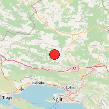 Potres zatresao Sinj i okolicu, seizmolo&scaron;ka služba objavila detalje