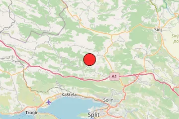 Potres zatresao Sinj i okolicu, seizmolo&scaron;ka služba objavila detalje