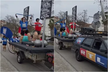 Hit s čapljinskog karnevala: Maskirali se u 'Život na vagi' i odu&scaron;evili publiku