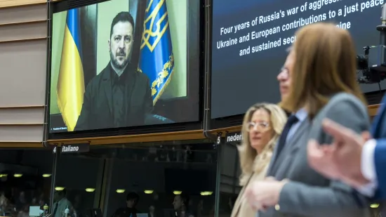 Europski parlament čvrsto stoji uz Ukrajinu četiri godine nakon opće ruske invazije
