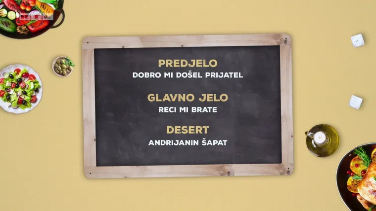 Večeras kuha Varaždinka Nata&scaron;a: 'Sigurno neće pripremati ribu, nego neki dobar komad mesa'