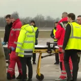 Ranjeni Ukrajinci sletjeli u zračnu luku Zagreb: Liječit će se u hrvatskim bolnicama