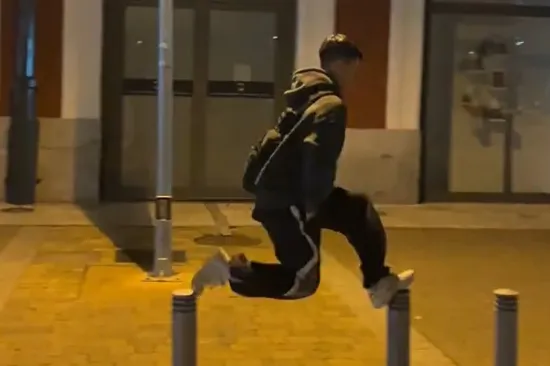 Non&scaron;alantni parkour