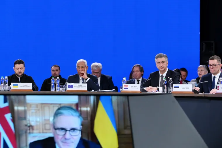 Plenković s europskim čelnicima u Kijevu, Merz brutalno iskren: 'Znamo kad će ovaj rat zavr&scaron;iti'