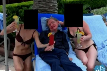 Procurila &scaron;okantna fotka Stephena Hawkinga iz Epsteinovih dosjea: kokteli, bikiniji i nova pitanja