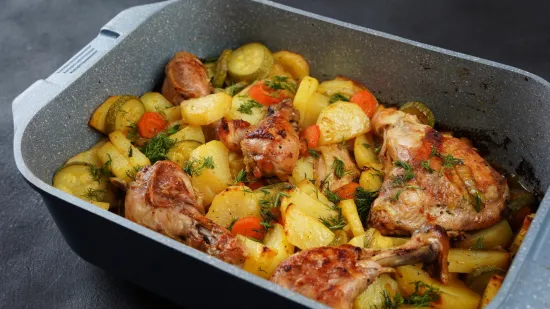 Recept za piletinu s povrćem iz jedne posude: Idealan za sve koji nemaju puno vremena