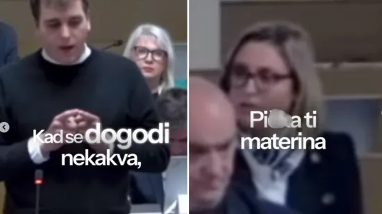 Zastupnica psovala u Skup&scaron;tini, Možemovcu poručila: 'Pi*ka ti mater neotesana, taj nije je*ao nikada'