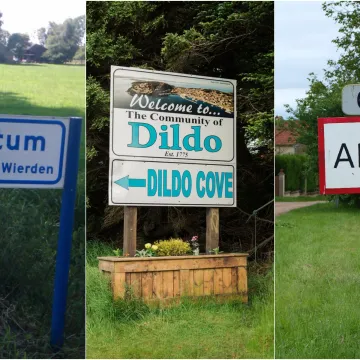 Ne znamo kako su ova mjesta dobila tako lude nazive, ali znamo da su čisti urnebes!