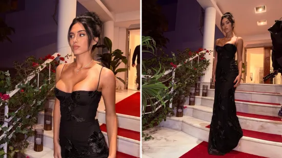 Jednostavnost i elegancija u crnom! Anastasia iz 'Gospodina Savr&scaron;enog' izgleda kao holivudska diva