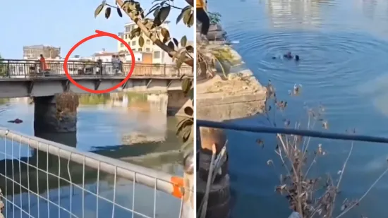 Burna svađa supružnika zamalo zavr&scaron;ila kobno: Otac u naletu bijesa bacio dijete s mosta