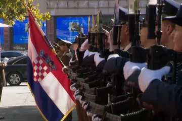 Njihov je slogan čast, dužnost i domovina: Bili smo na slavlju Počasno-za&scaron;titne bojne