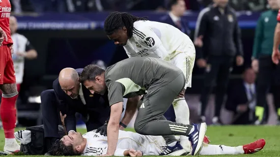 Ovo je trenutak kada je cijeli Bernabeu protrnuo! Zvijezda Reala ostala nepomično ležati na tlu...