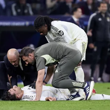 Ovo je trenutak u kojem je cijeli Bernabeu protrnuo! Zvijezda Reala ostala nepomično ležati na tlu...