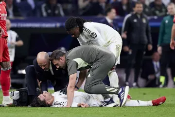 Ovo je trenutak kada je cijeli Bernabeu protrnuo! Zvijezda Reala ostala nepomično ležati na tlu...