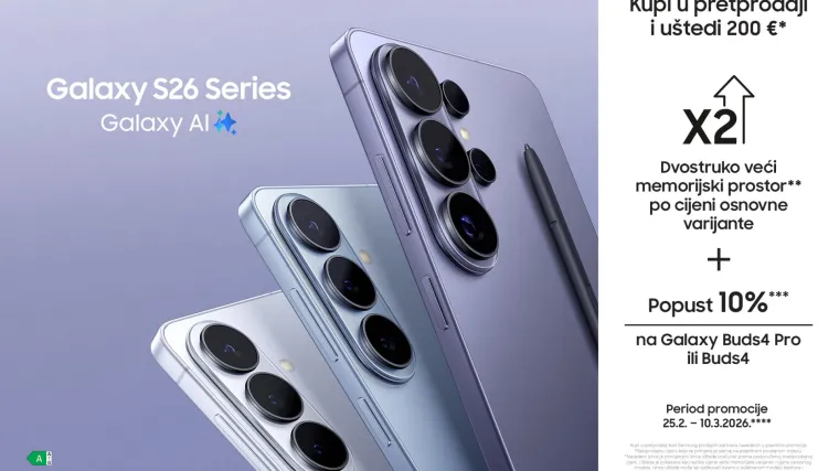 Samsung predstavlja Galaxy S26 seriju: najintuitivniji Galaxy AI telefon dosad