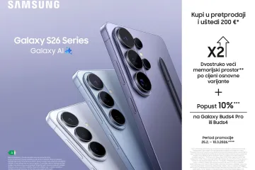 Samsung predstavlja Galaxy S26 seriju: najintuitivniji Galaxy AI telefon dosad