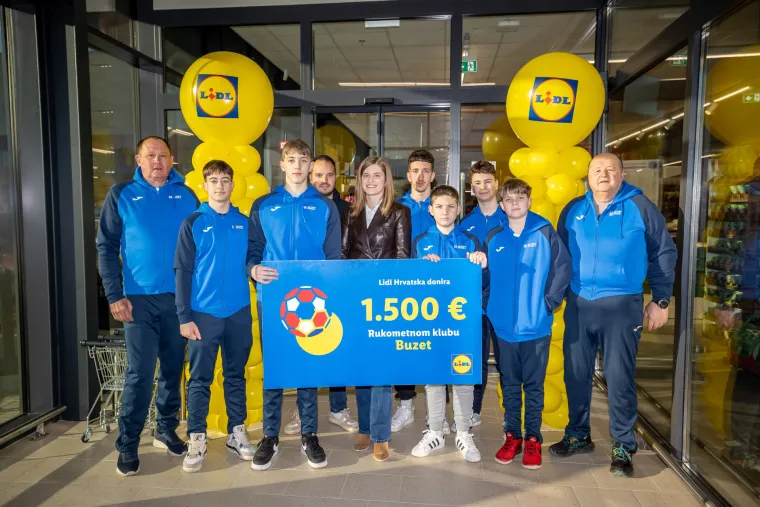 Otvoren novi Lidl u Buzetu