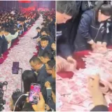 Totalna ludnica na večeri, &scaron;ef pred radnike istresao vi&scaron;e milijuna dolara! Snimka je postala viralna