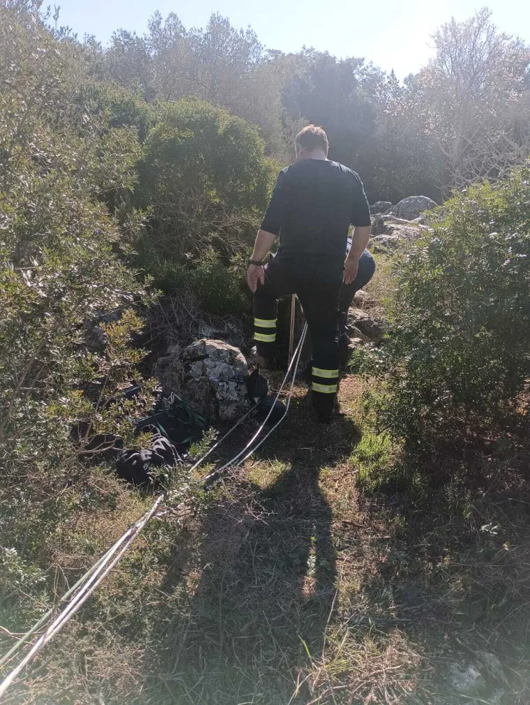 Igra se pretvorila u dramu: Pas i vlasnik upali u jamu od 20 metara, spasio ih HGSS