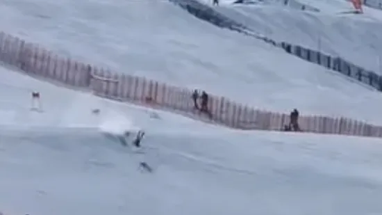 Stravičan pad najbolje bosanskohercegovačke skija&scaron;ice &scaron;okirao svijet