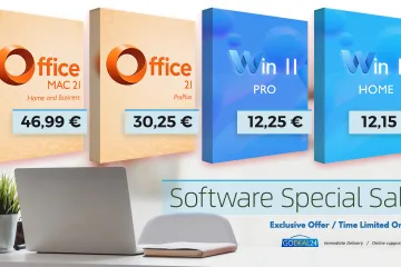 Trajni MS Office 2021 Pro za 30 &euro; i Windows 11 Pro za 12 &euro; Kupite povoljne MS licence na akciji u Godeal24