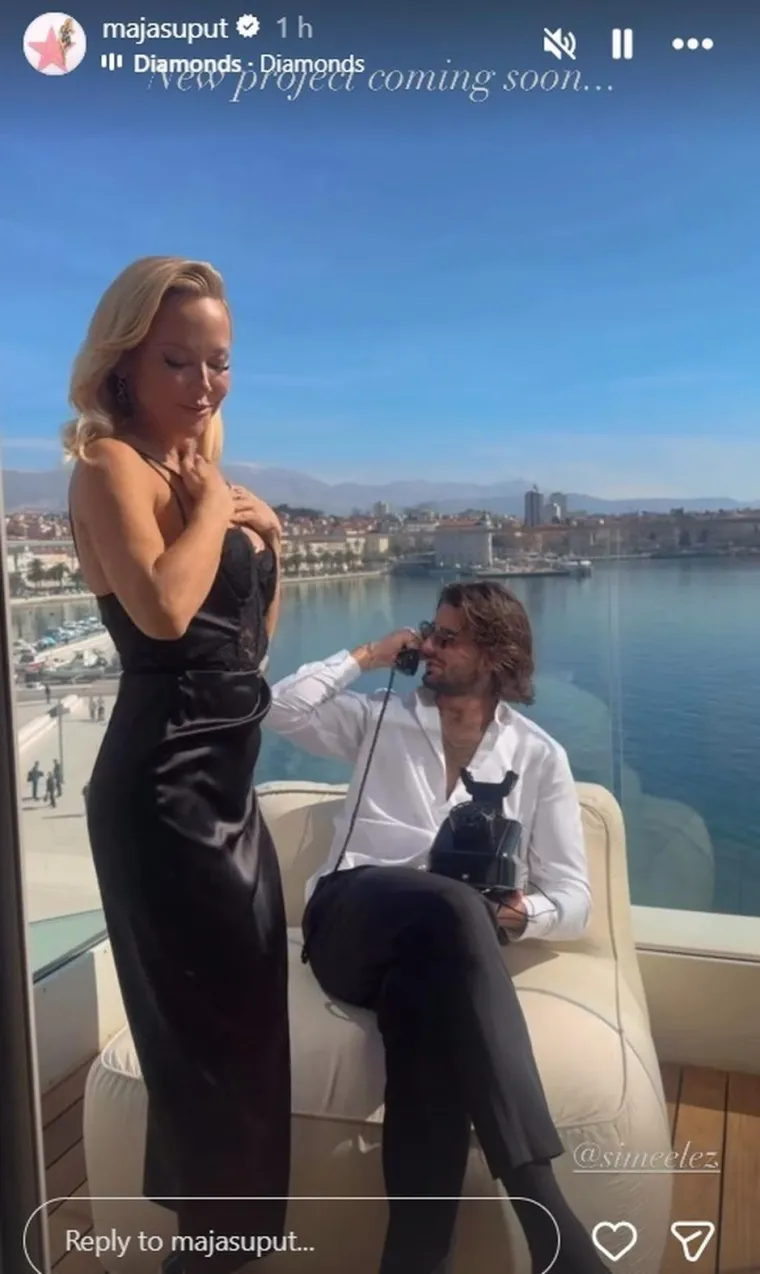 Crna haljina, romantična riva i retro telefon: &Scaron;to Maja i &Scaron;ime rade u Splitu?