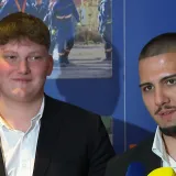 Hrabri Tin i Erik dobili nagradu za naročit pothvat: Iz olujne bure spasili obitelj od utapanja