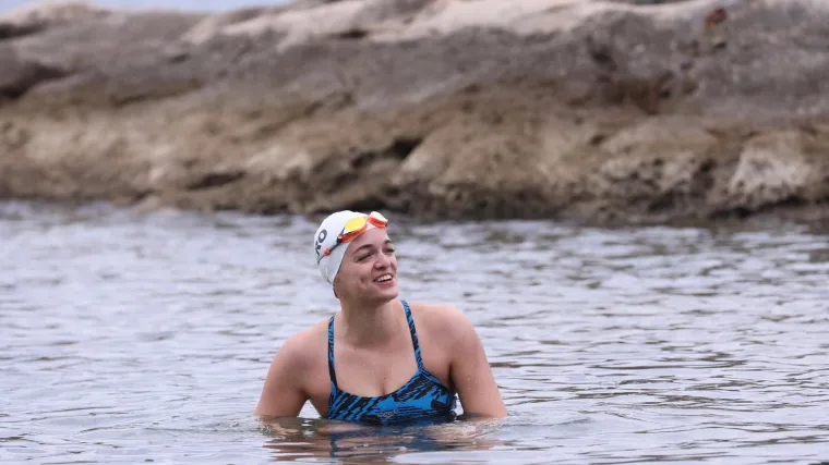 Čudesna Dina Levačić prva koja je otplivala oko Svete Helene: 'Bilo je te&scaron;ko i mentalno i fizički'