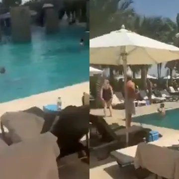 Rakete paraju nebo, oni se sunčaju i smiju: Viralna snimka napada na Iran zbunila dru&scaron;tvene mreže