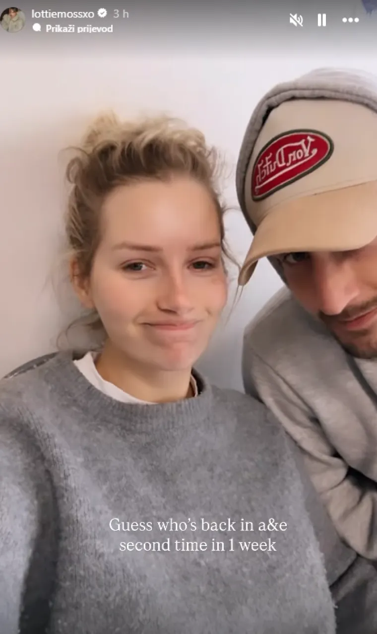 Lottie Moss zavr&scaron;ila u bolnici: 'Pogodite tko se vratio na hitnu drugi put u tjedan dana'