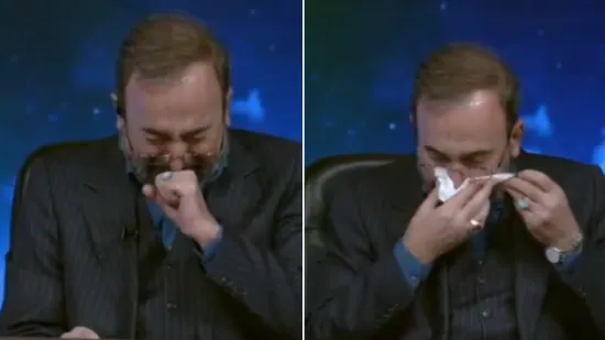 Pogledajte trenutak progla&scaron;enja kraja jedne ere: Voditelj se raspao čitajući vijest o smrti vođe