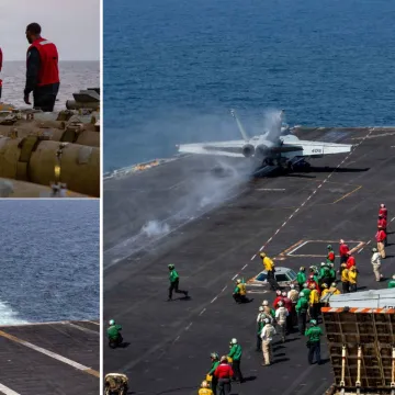 Iranci lansirali balističke rakete na ponos Trumpove mornarice? Stigao o&scaron;tar odgovor Amerike