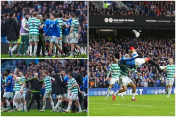 Spektaklularne &scaron;karice i kaos nakon utakmice: Old Firm je bio lud