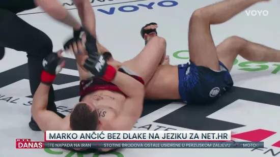 Marko Ančić bez dlake na jeziku za Net.hr nakon incidenta u kavezu na FNC 28 eventu