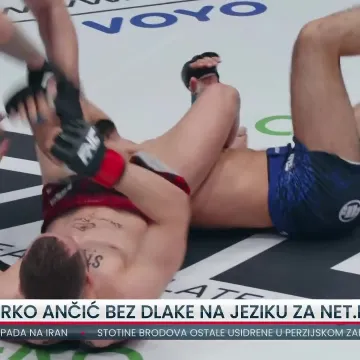 Marko Ančić bez dlake na jeziku za Net.hr nakon incidenta u kavezu na FNC 28 eventu
