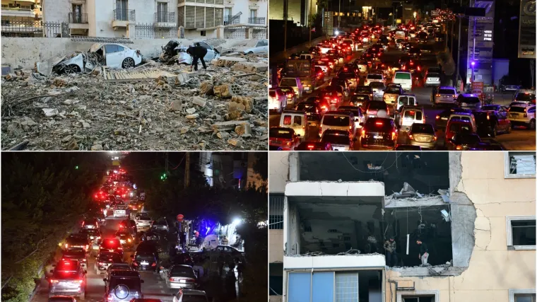 Ru&scaron;evine na sve strane i masovni egzodus ljudi: Pogledajte sablasne scene iz Bejruta...