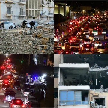 Ru&scaron;evine na sve strane i masovni egzodus ljudi: Pogledajte sablasne scene iz Bejruta...