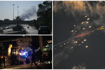 Nebo je noćas gorjelo iznad Izraela, pogođeno i američko veleposlanstvo u Kuvajtu